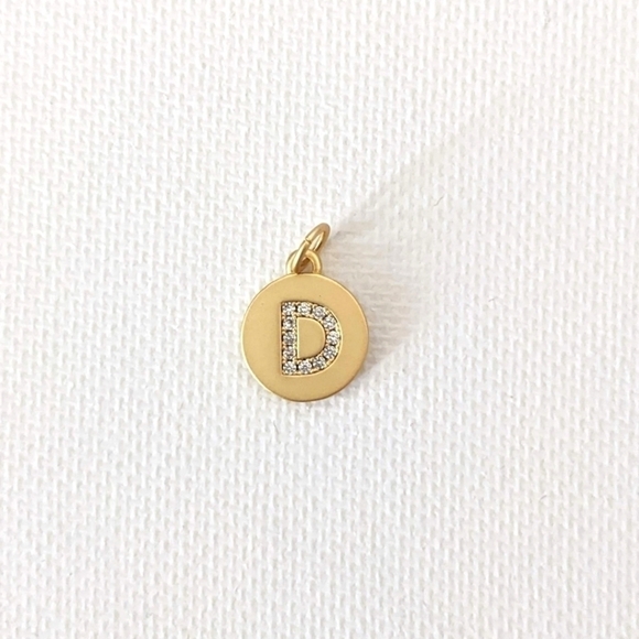 FREE with $25 purchase| Initial D I Gold Plated  Pendant - Picture 1 of 6